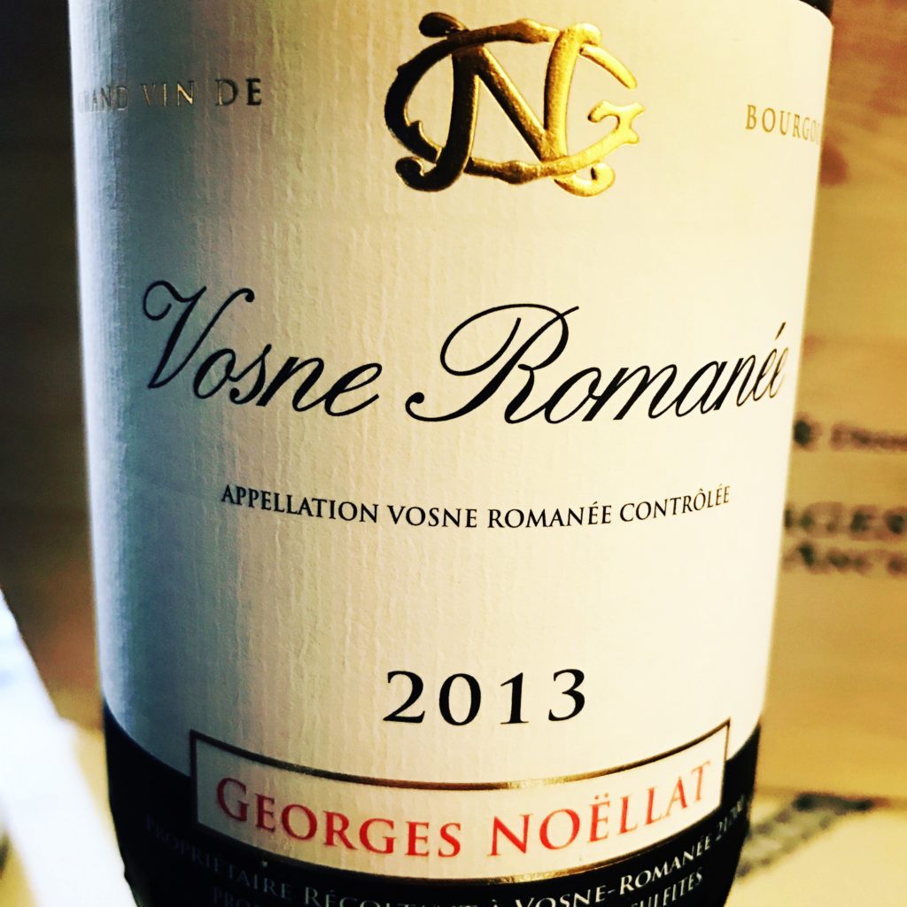 Vosne Romanee 2013 Noellat
