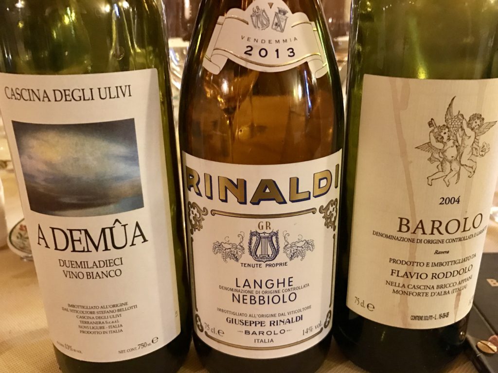 Vini - Locanda dell'Arco Cissone