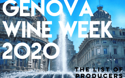 GENOVA WINE WEEK 2020: le liste dei produttori presenti a VinNatur Genova e al Genova Wine Festival