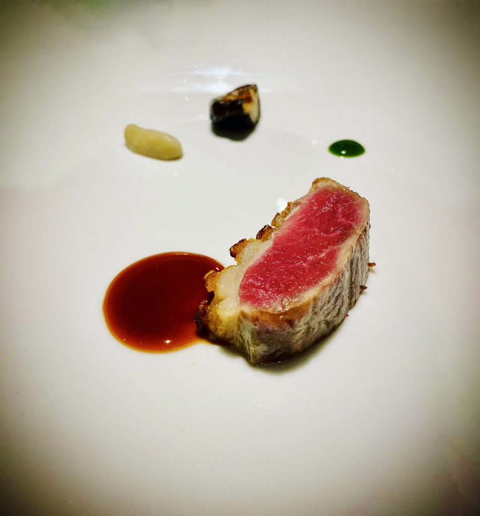 Ristorante Kresios Telese Terme Agnello e shiitake