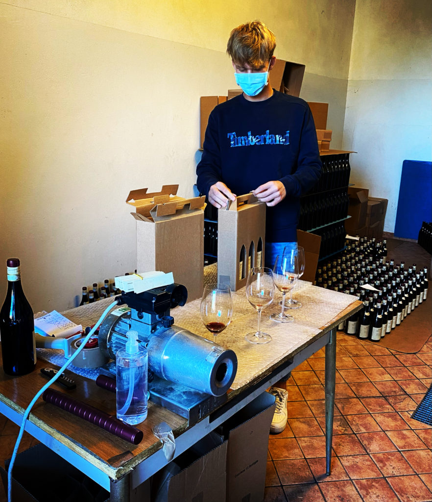 Cav. Lorenzo Accomasso, la visita in cantina 