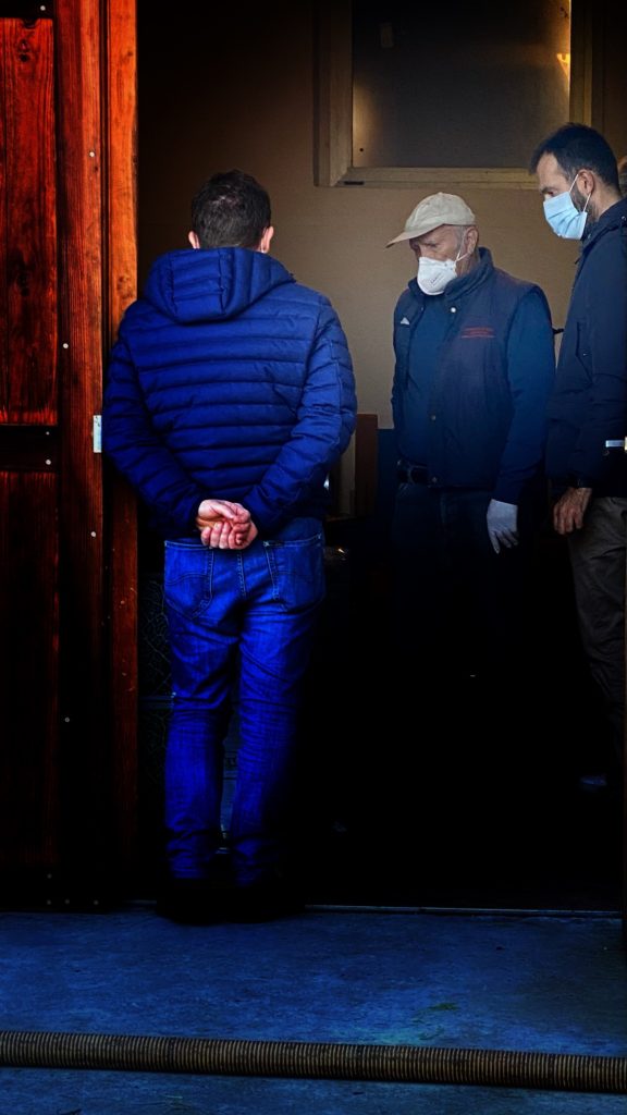 Cav. Lorenzo Accomasso, la visita in cantina Pozzo