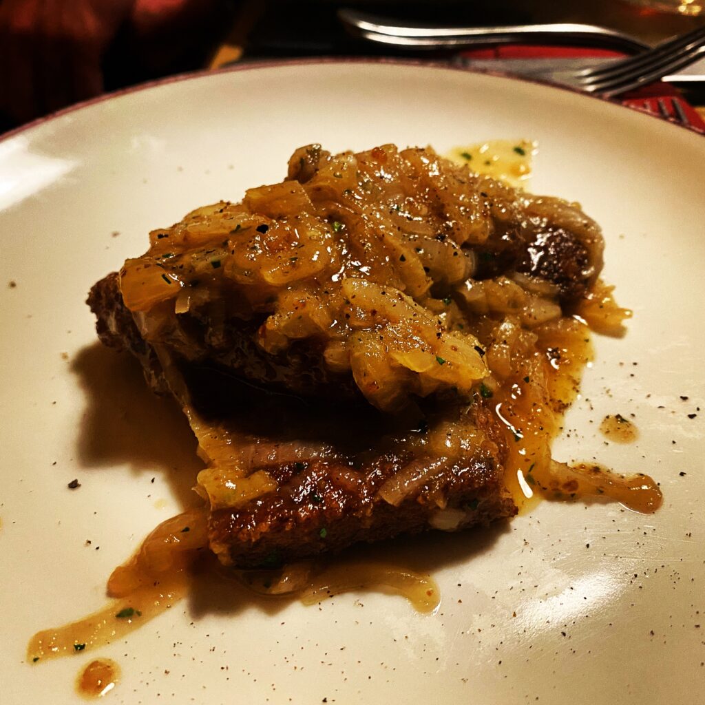 Fegato alla veneziana Trippa Milano