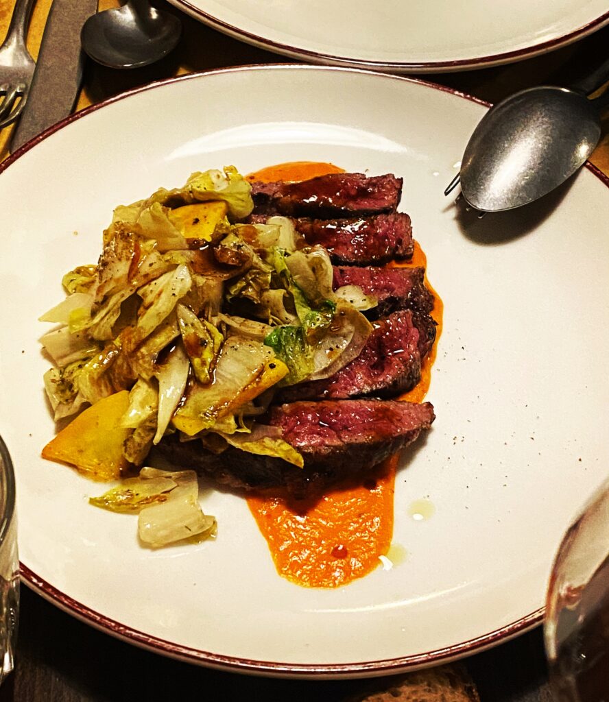 Diaframma di cavallo alla brace Trippa Milano