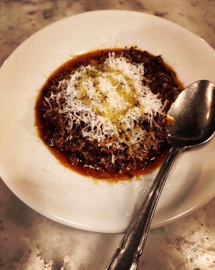 Osteria Alla Concorrenza Menù Pastisada d'asino