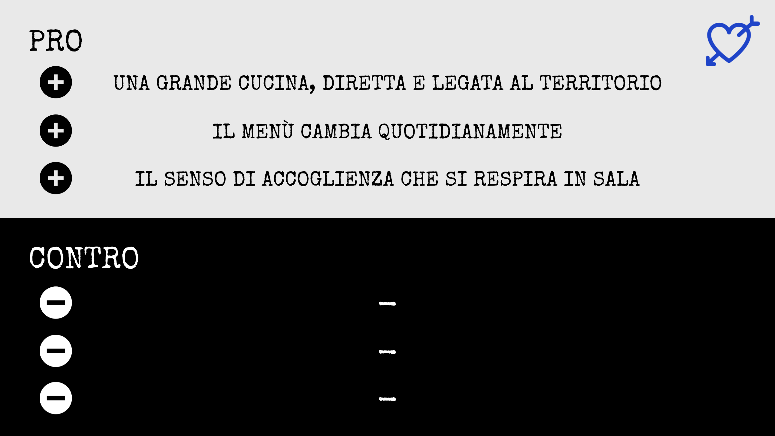 Casa Buono Menù