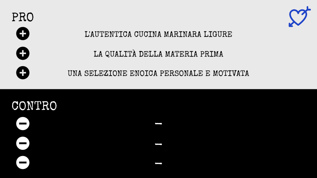 Pro-contro con cuore Raieü Lavagna
