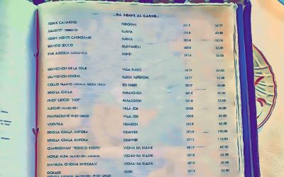 Blu Ponti, il WINE PAIRING da 5 calici del Lido84