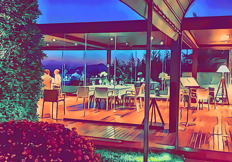 Aria ristorante Villa Riviera Lavagna