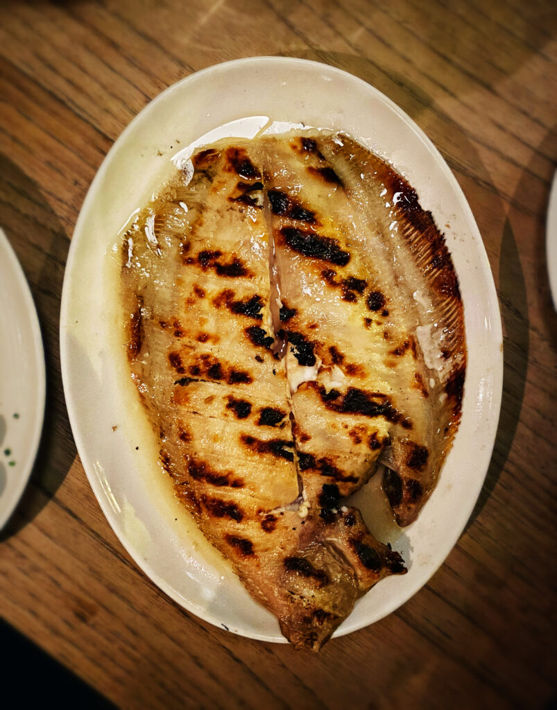 Brat restaurant, Londra - Lemon Sole