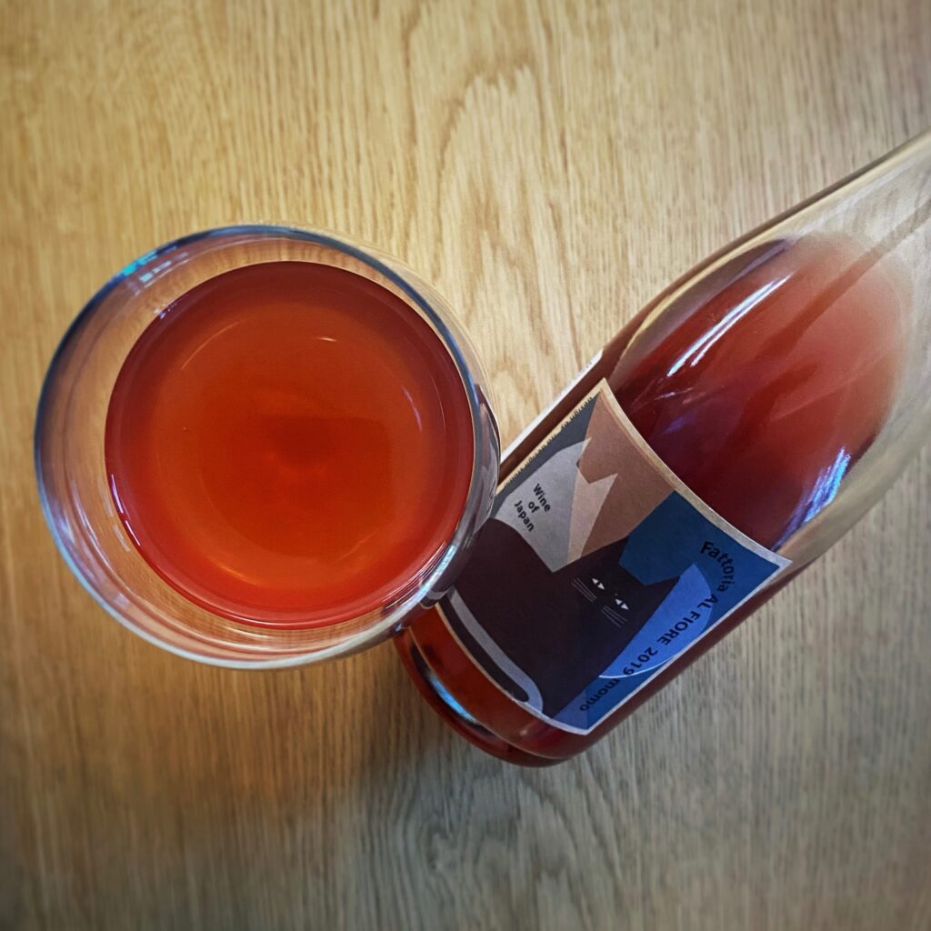 NECO Momo 2018 Fattoria al Fiore Vino naturale Giappone