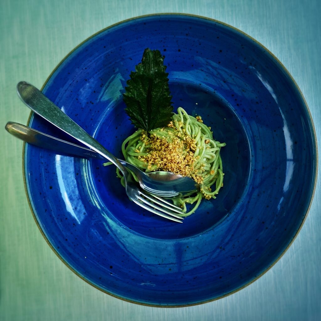 Trattoria Ligagin Lumarzo - Taglierini verdi di ortica Trattoria Ligagin Lumarzo - Taglierini verdi di ortica