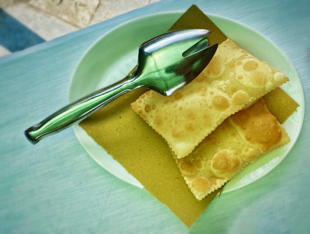 Trattoria Ligagin Lumarzo - Focaccine al formaggio Trattoria Ligagin Lumarzo - Focaccine al formaggio