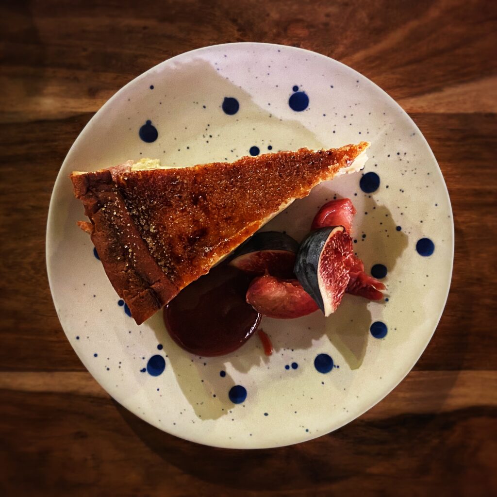 Clafoutis aux pêches - La Femme du Boucher Marsiglia