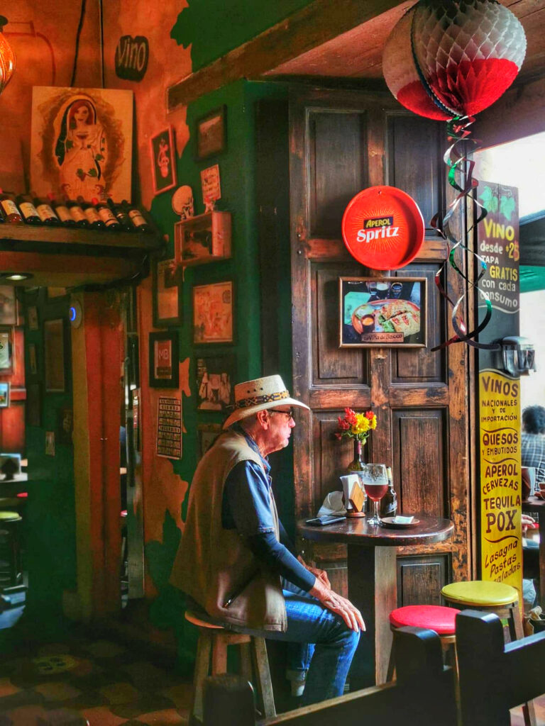 El corte rustico que define el lugar - La viña de bacco: el rincón más europeo de México - mejores restaurantes chiapas