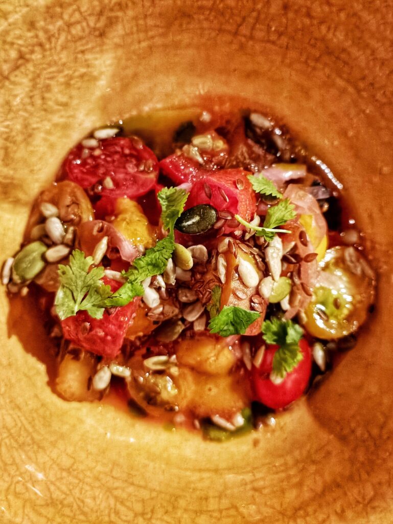 Old Friend Bistrot - Cagliari - Insalata di pomodori e frutta arrosto