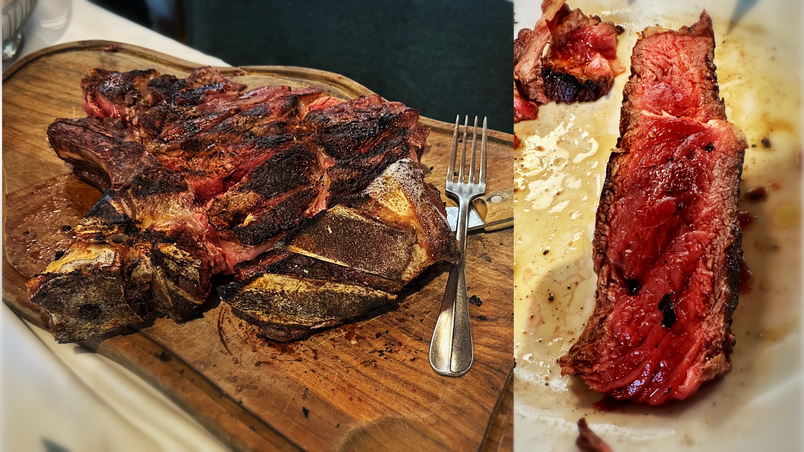 Trattoria da Burde - 1,8 kg di Chianina - Enoplane.com