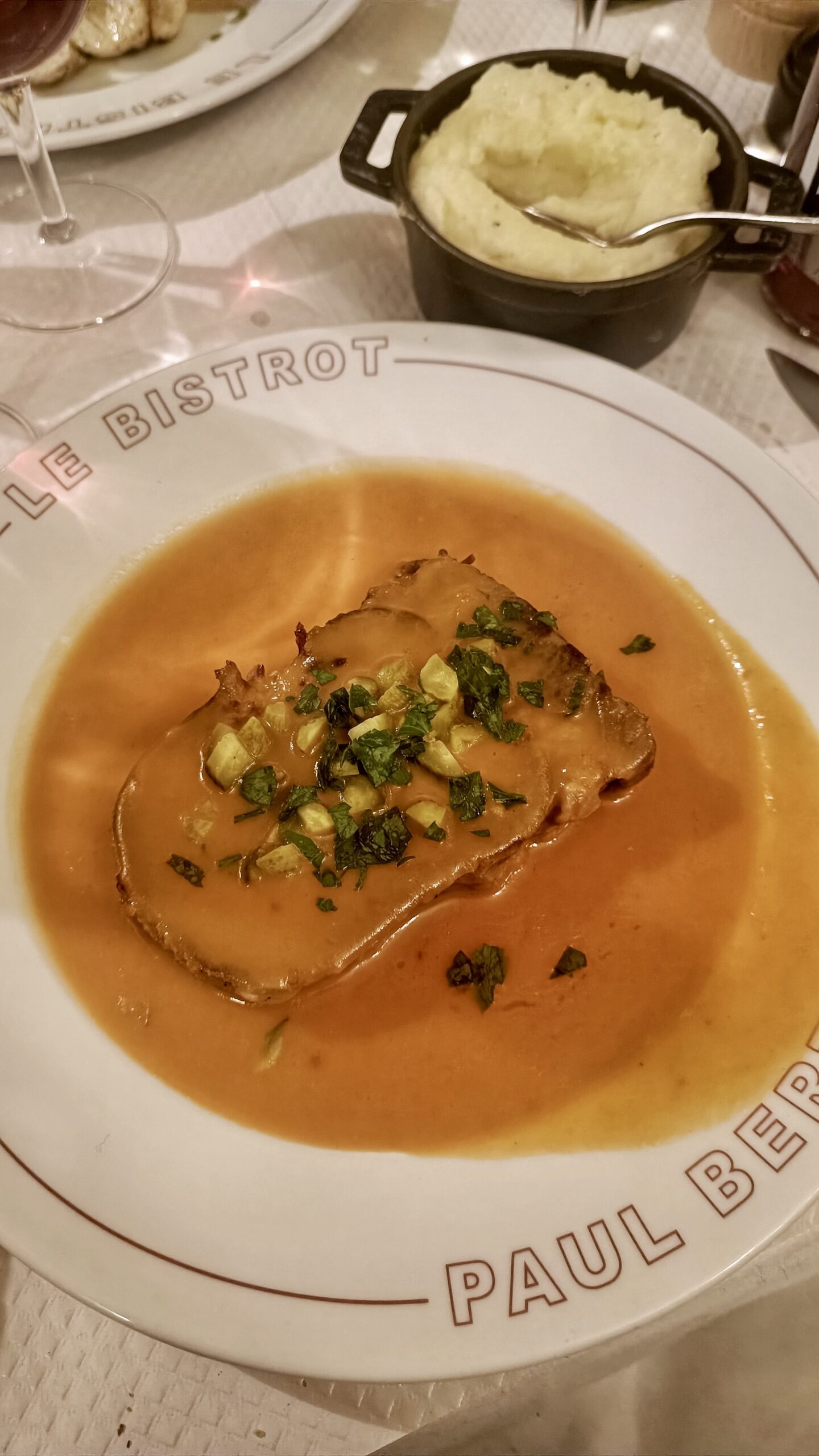 Diario enogastronomico delle mie giornate parigine #4: Le Bistrot Paul Bert - Langue de bœuf