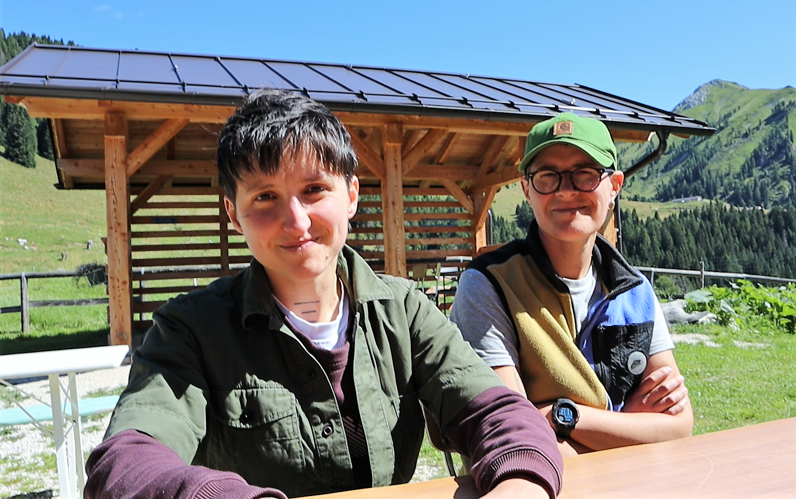 Malga TELVAGOLA (Pieve Tesino - TN): tutto la dissidenza di IRENE PIAZZA e ANNA SARCLETTI