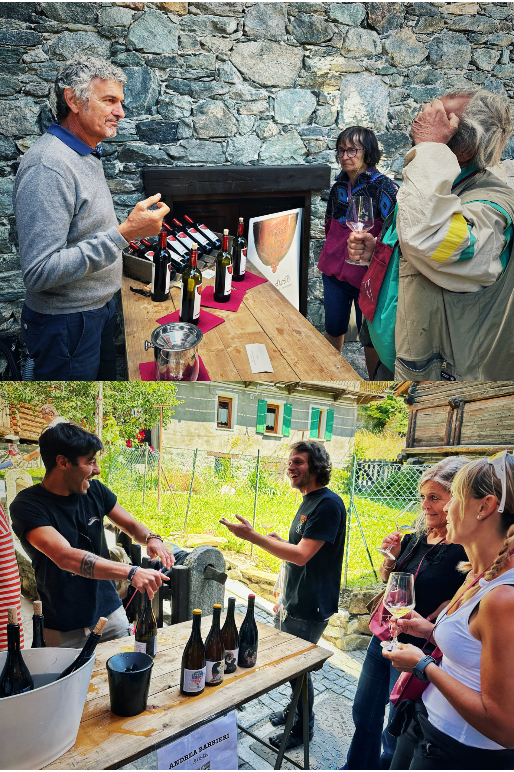 La Vague - Vins des Montagnes (Cretaz, Valtournenche - AO) mi manca già. C'eri anche tu? - Che buoni!