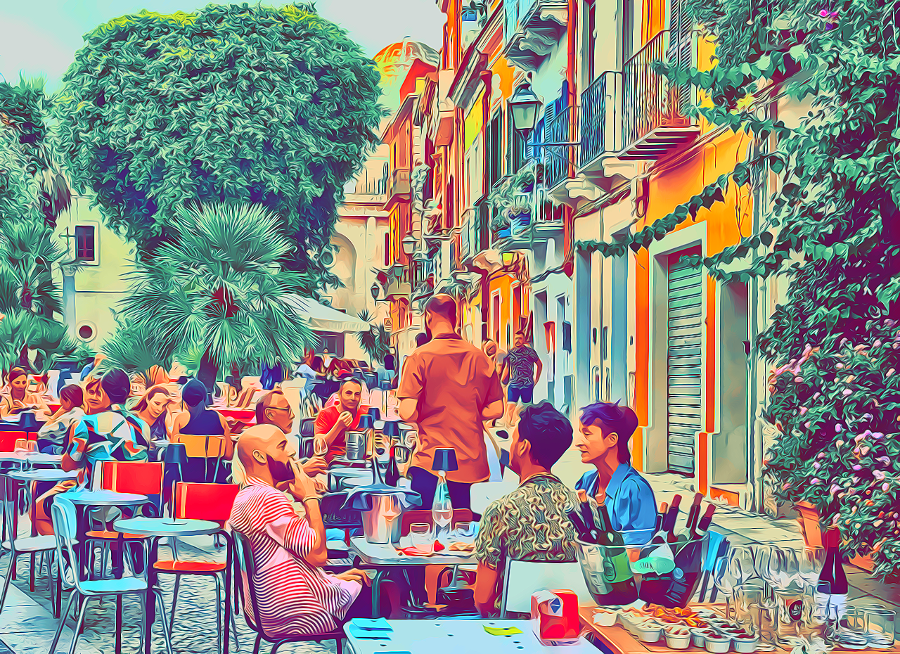 Vineria Villanova (Cagliari) + qualche assaggio di vini sardi "DOC" - Cover