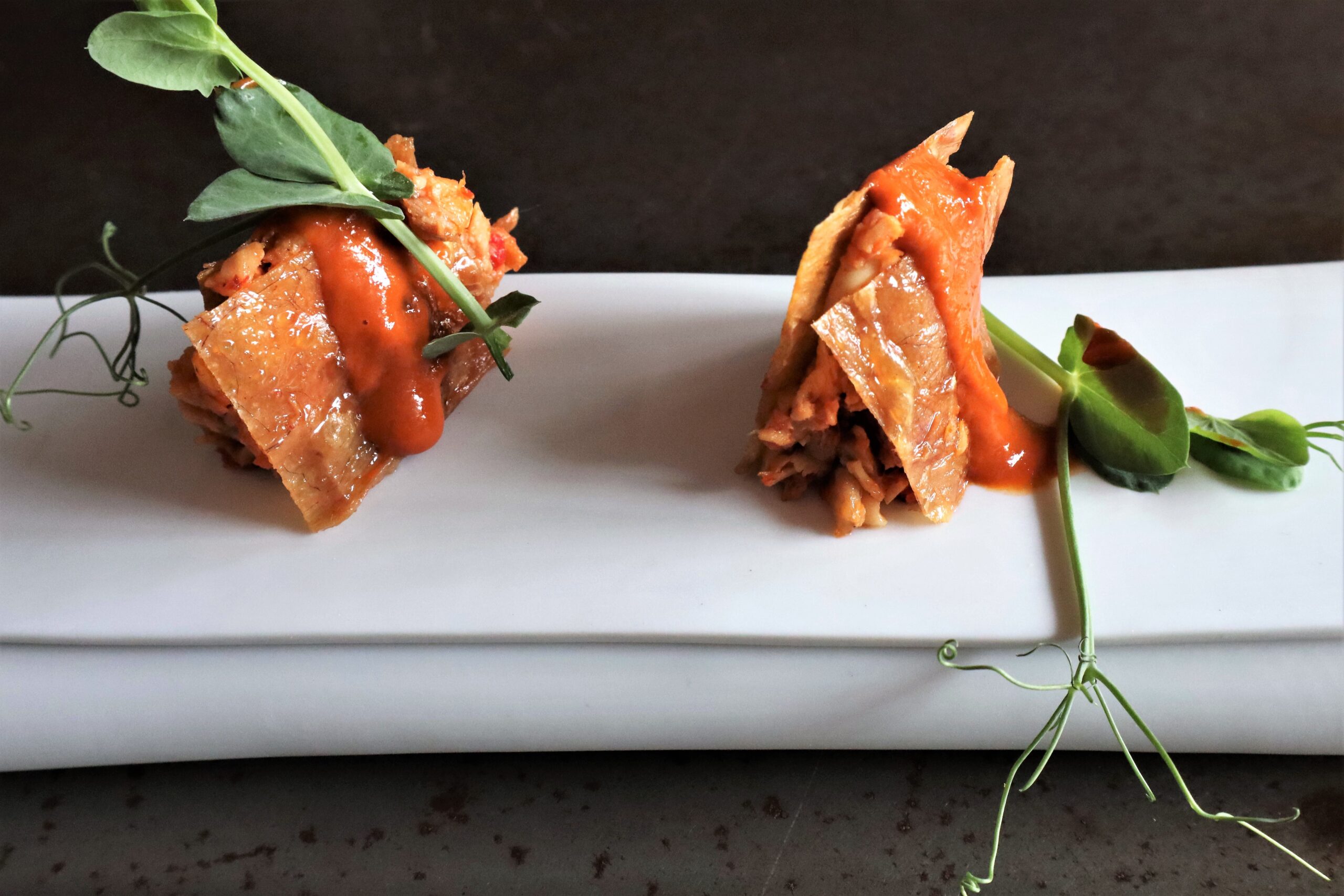 Musica da Tavola #13: SATRICUM ristorante (Le Ferriere - LT) - Fotografie dal menù PALUDE- Pelle di pollo