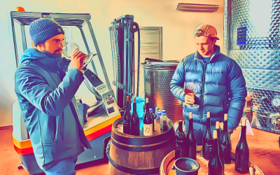 VAIRA AURELJ + D’ARCY: sentire il vento che cambia a BAROLO attraverso una visita in cantina