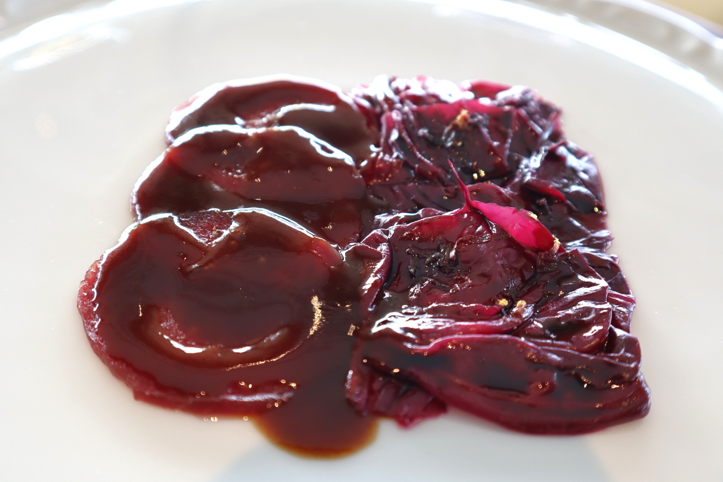 Ristorante DALLA GIOCONDA (Gabicce Monte – PU) – Fotografie dal menù TAVOLO D'ORO - Daino in dolceforte