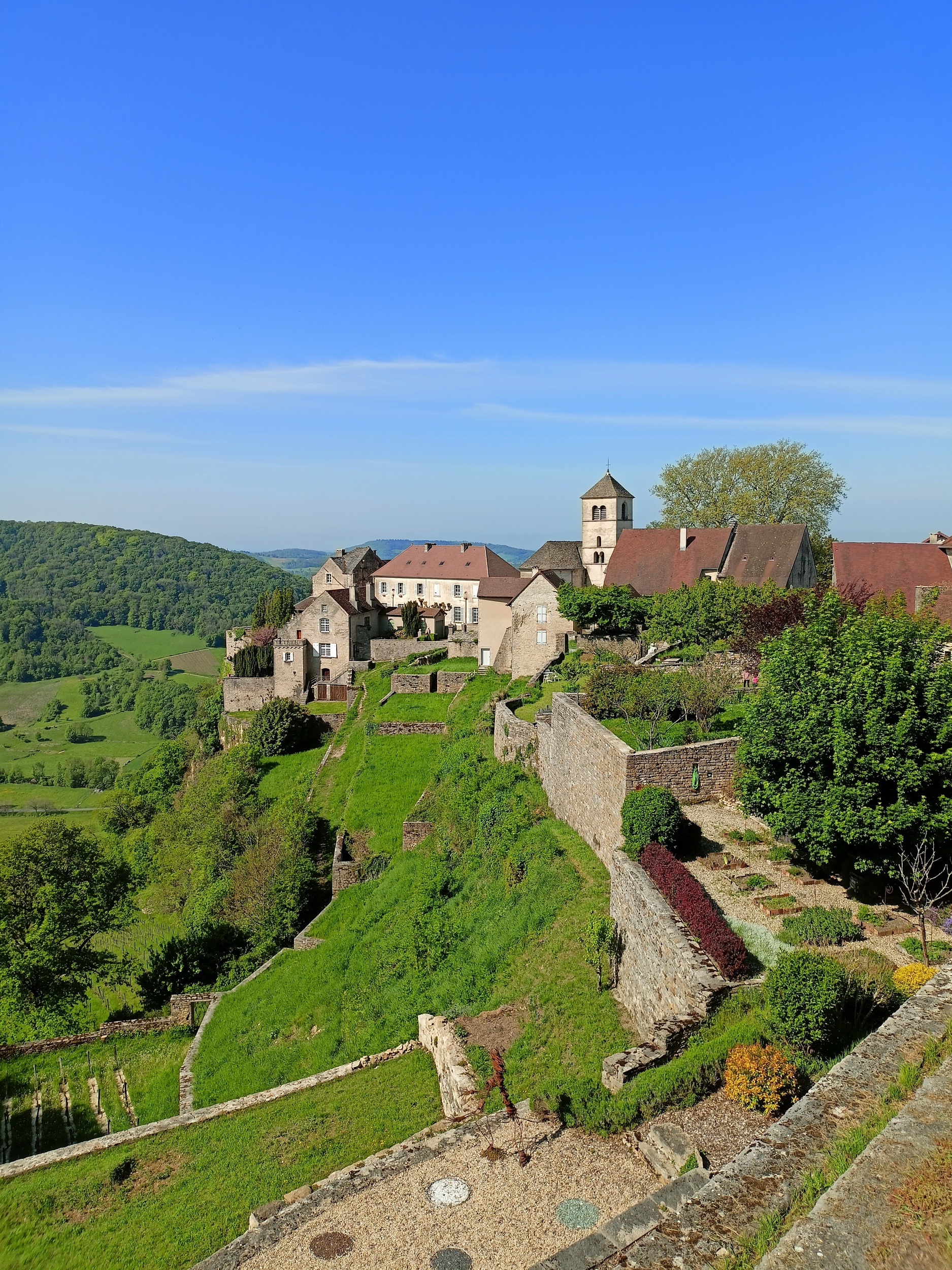 Jura, visite in cantina... Chateau Chalon