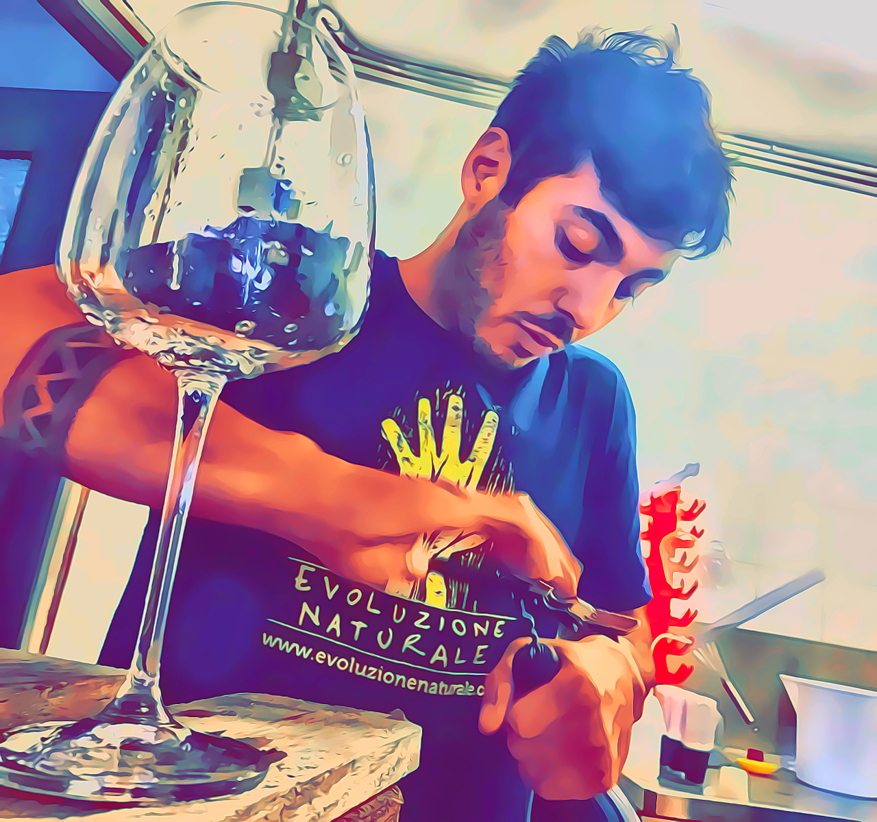 ANDREA BARBIERI. il VINO in Valle d'Aosta come meta ultima - Cover