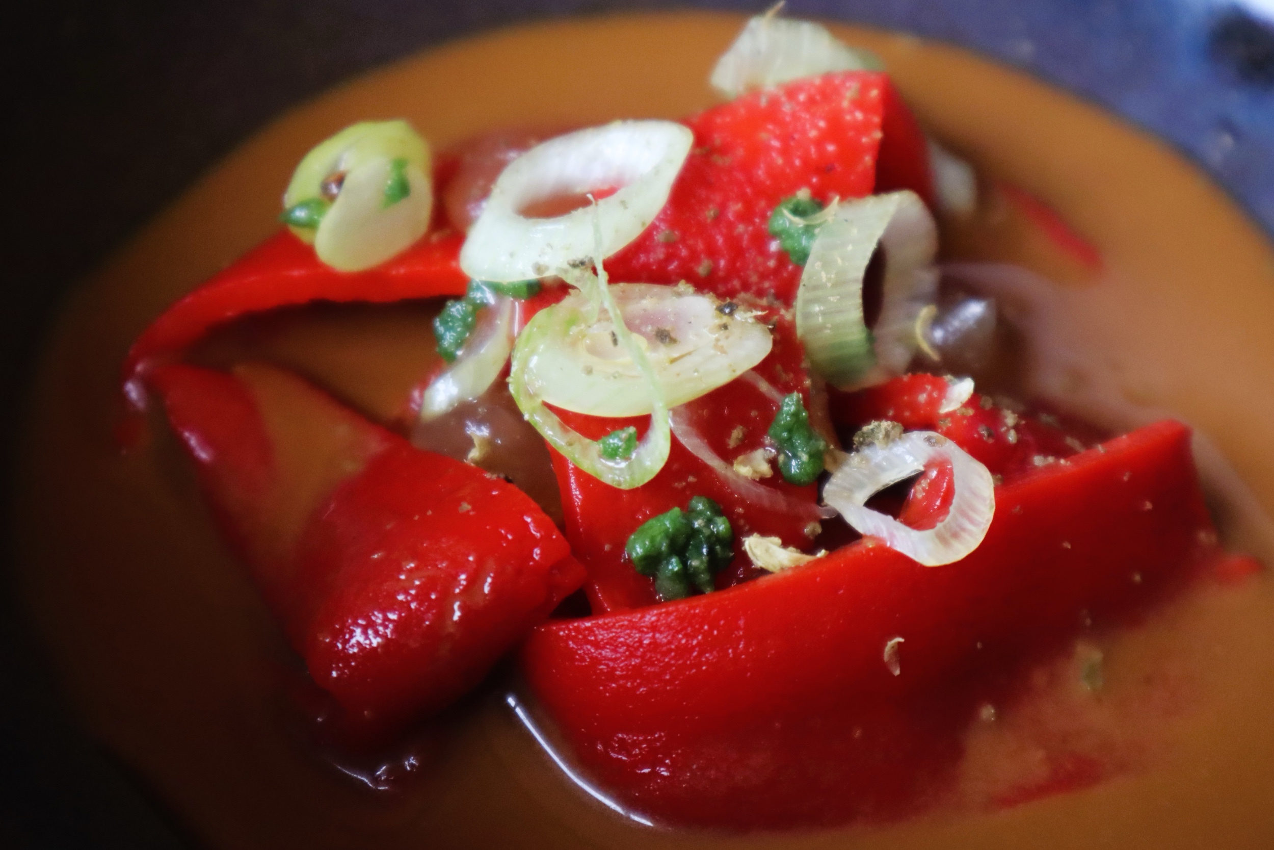 Musica da Tavola #23: LA TANA GOURMET (Asiago - VI) - Fotografie dal menù IN CAMMINO, ESTATE 2024 - Peperone