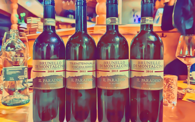 POCO VINO #1: Il Brunello di Montalcino de IL PARADISO DI MANFREDI in 4 annate