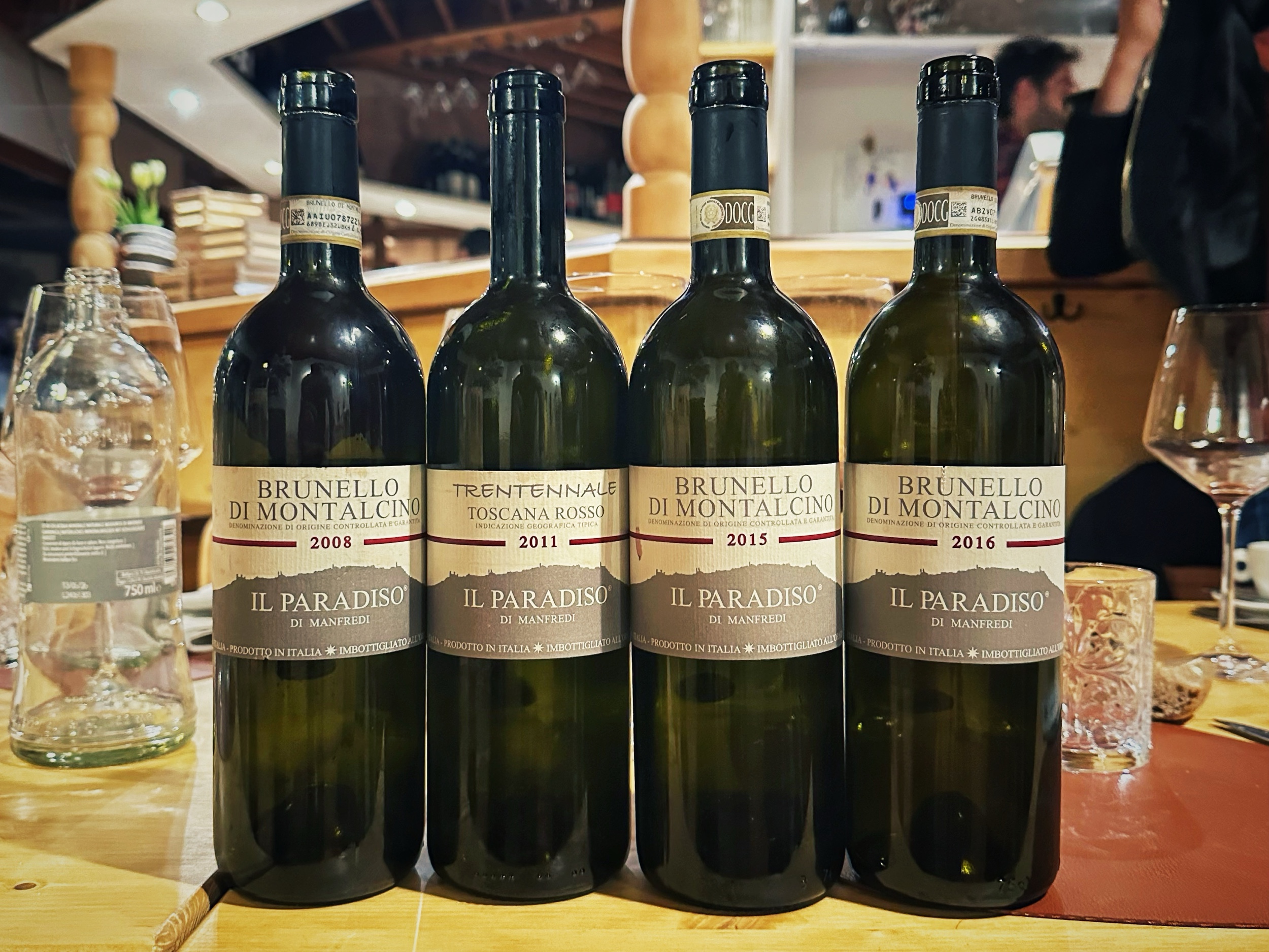 POCO VINO #1: Il Brunello di Montalcino de IL PARADISO DI MANFREDI in 4 annate