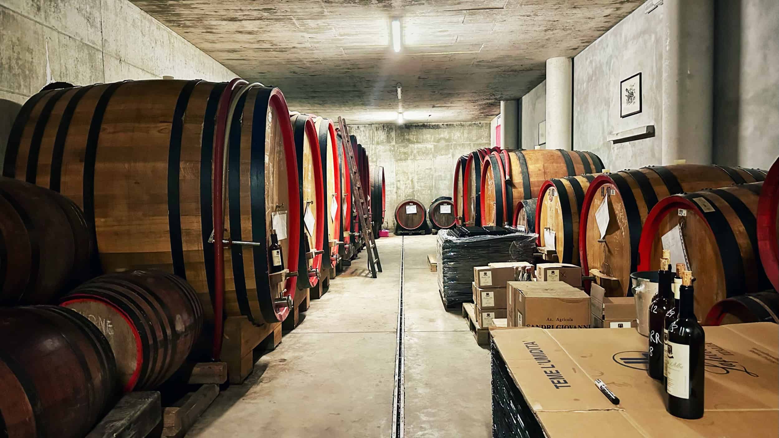 Storia di come ELIO SANDRI (Cascina Disa) mi ha spinto, felicemente, a riflettere sulla tradizione del BAROLO - Visita in cantina - La Cantina