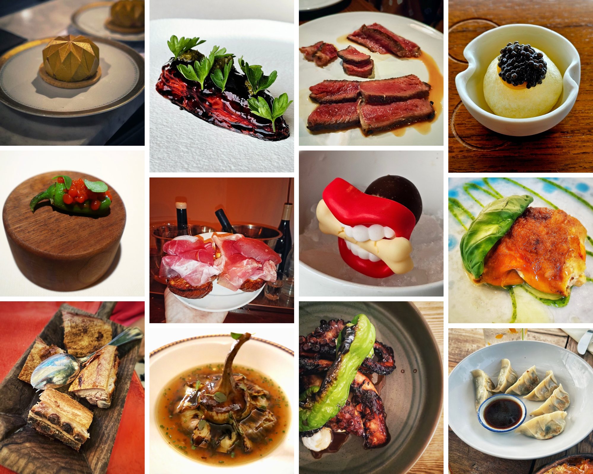 Tutti i PEZZETTINI DI CUORE lasciati in giro sino a qui - Esperienze gastronomiche emozionanti 2024 Ed.