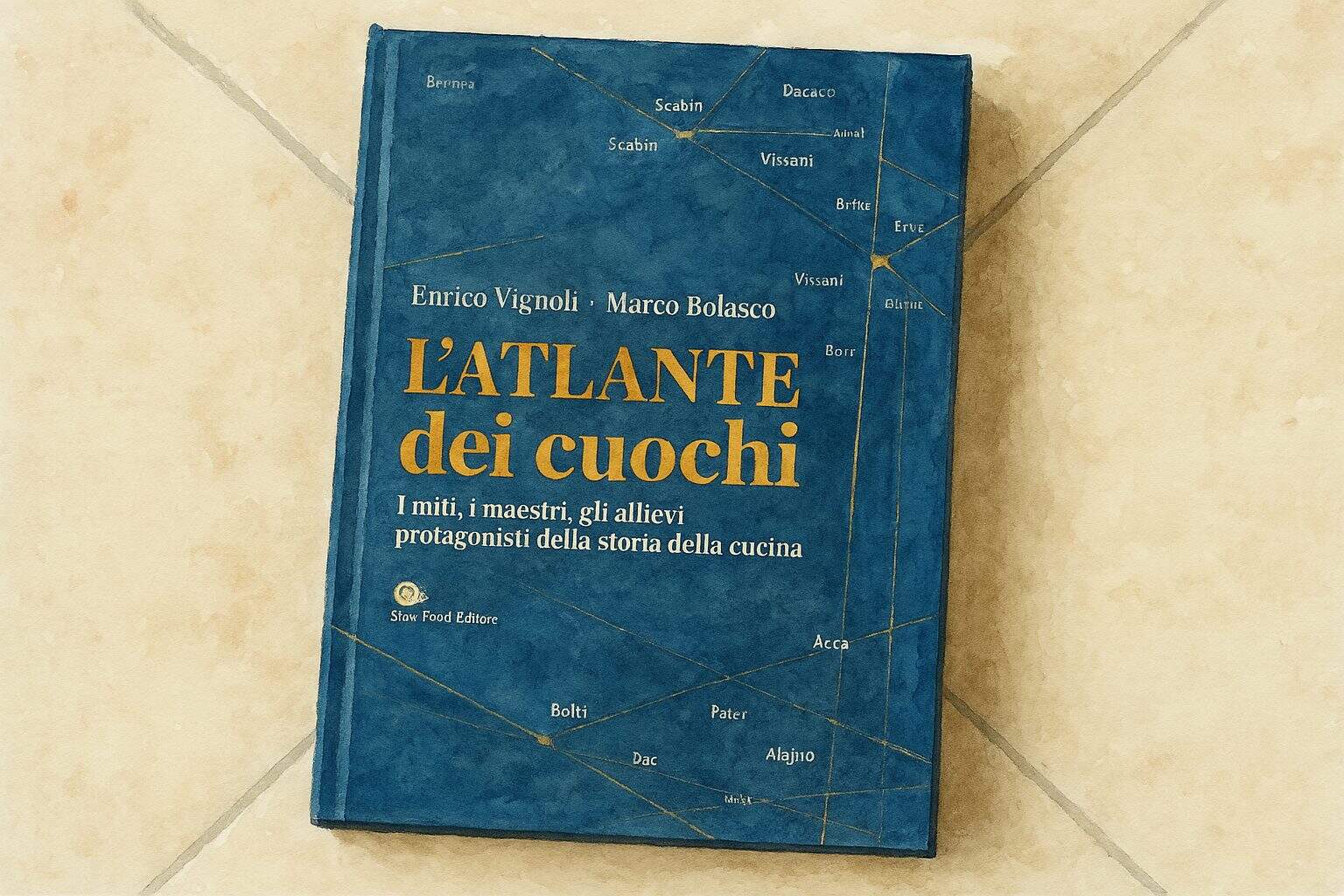 Fame di Carta #20: L'ATLANTE DEI CUOCHI – Enrico Vignoli e Marco Bolasco - Cover