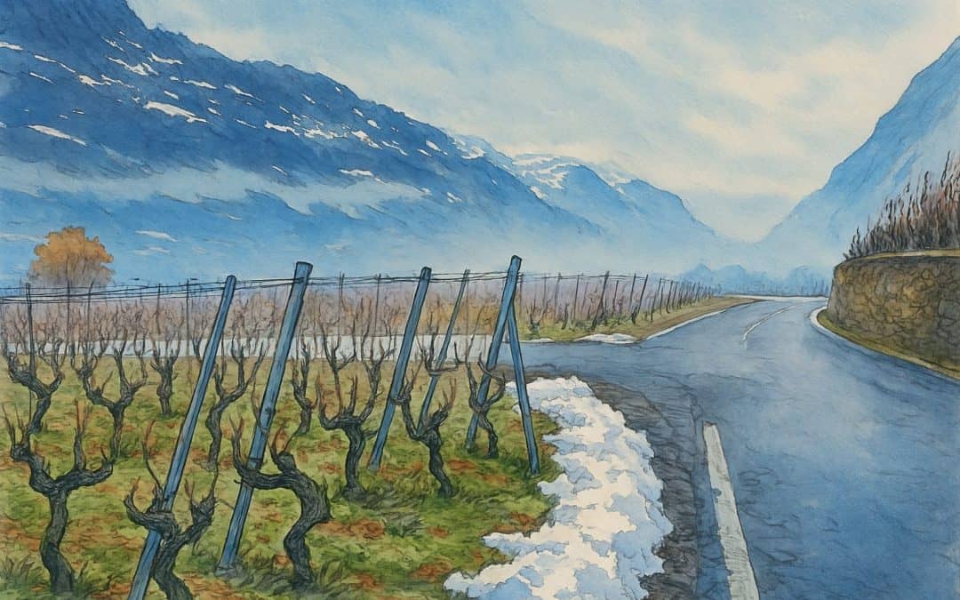 CHÈROUCHE e JULIEN GUILLON: viaggio nella meraviglia del CANTONE VALLESE sans soufre - COVER