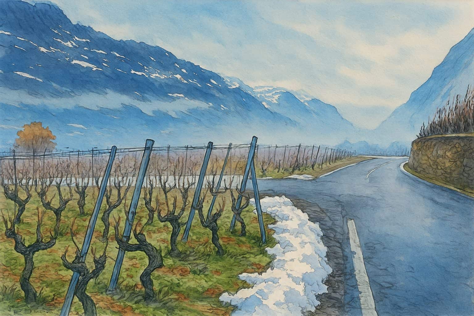 CHÈROUCHE e JULIEN GUILLON: viaggio nella meraviglia del CANTONE VALLESE sans soufre - COVER