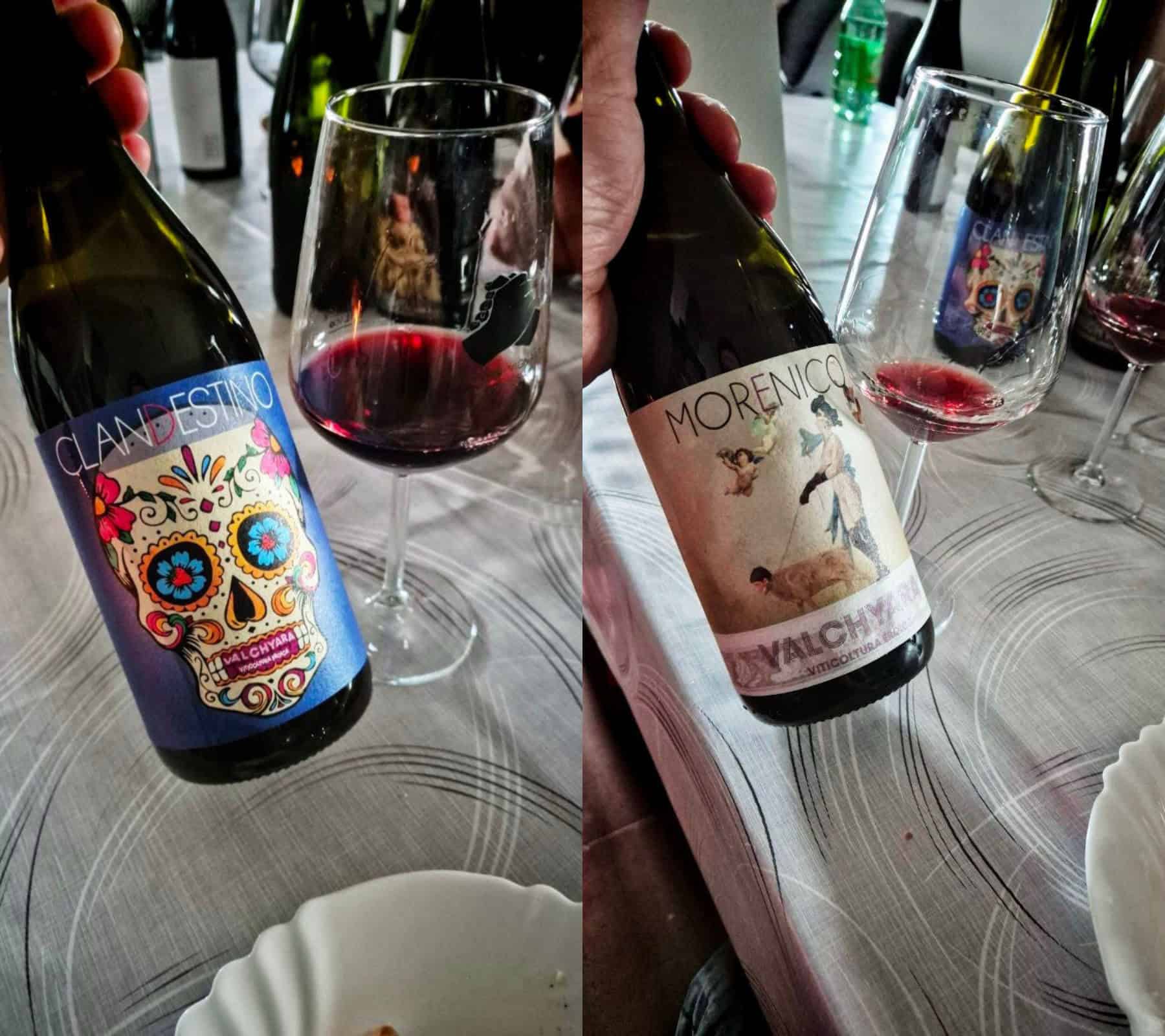 Il nome del vino in Valchiusella è VALCHYARA - Clandestino