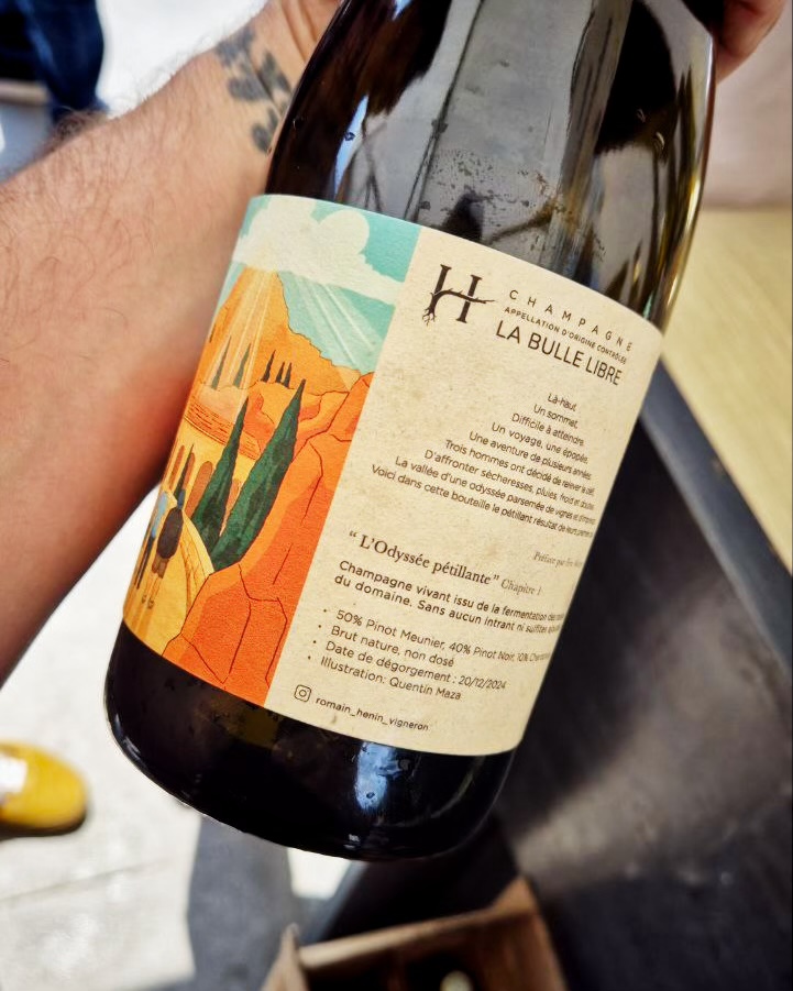 Non è S-BANCO, sono solo 7 VINI sulla via del GRANDE RIFIUTO - Romain Henin