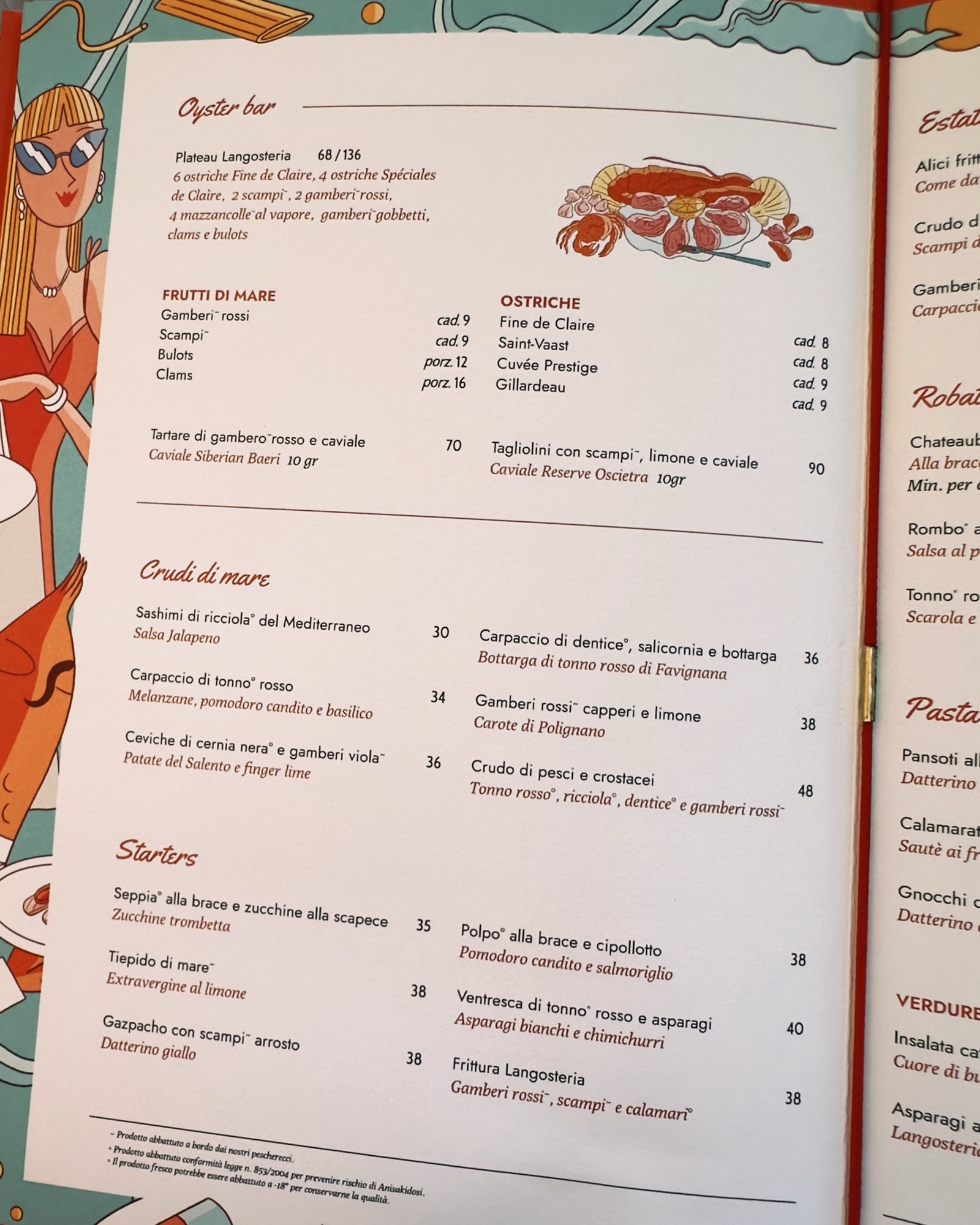 LIBERA USCITA: La Vague, il mio angolo preferito di Giappone in Italia, Langosteria a Paraggi, manga, Camogli vista mare, un vino impressionante... - Menù #1