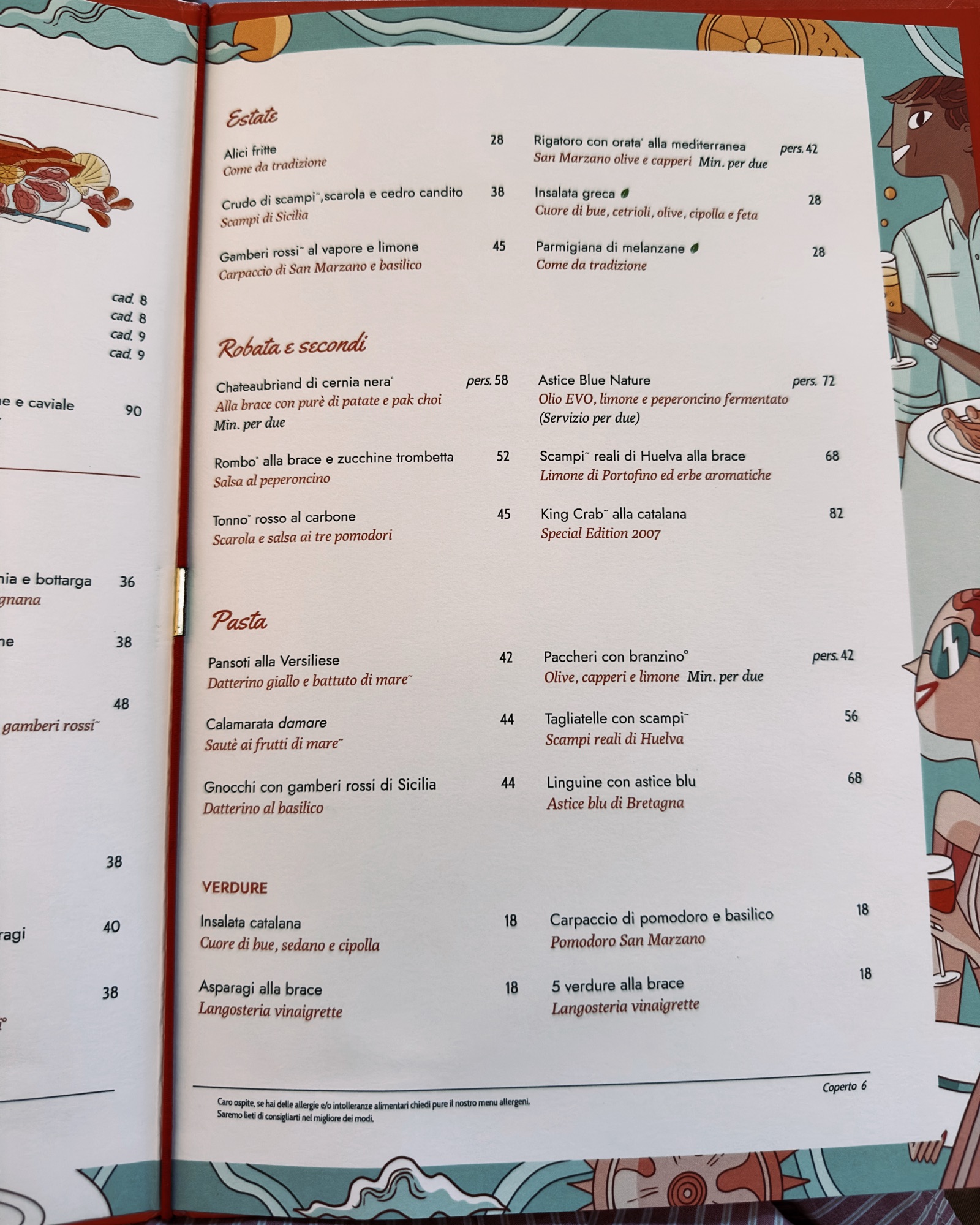 LIBERA USCITA: La Vague, il mio angolo preferito di Giappone in Italia, Langosteria a Paraggi, manga, Camogli vista mare, un vino impressionante... - Menù #2