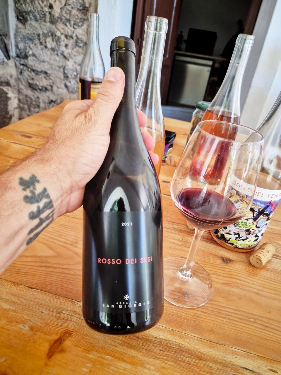 Back to PANTELLERIA #2: Battista Belvisi e la sua ABBAZIA SAN GIORGIO - Rosso dei Sesi