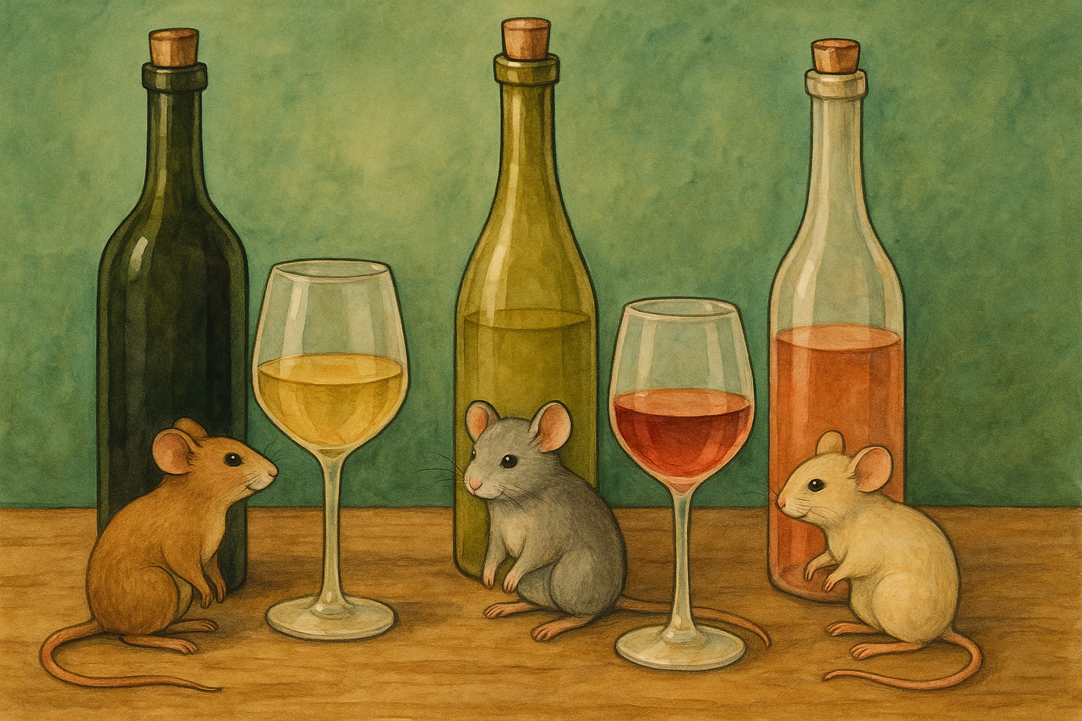 Tre bottiglie di vino per tre sfumature di SOURIS - Cover